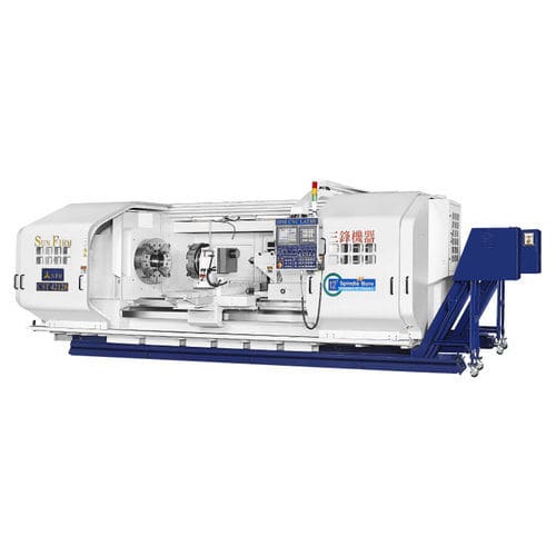 Tour CNC - CST series - SUN FIRM MACHINERY IND. CO., LTD. - horizontal / à banc plat / à deux broches