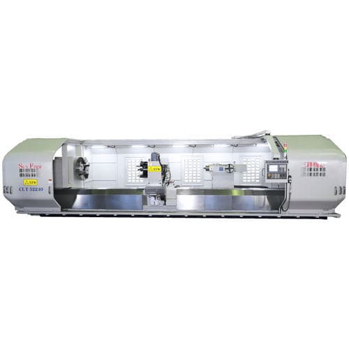 Tour CNC - CLT series - SUN FIRM MACHINERY IND. CO., LTD. - horizontal / 2 axes / à deux broches
