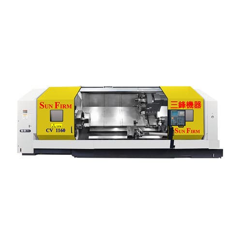 Tour CNC - CV series - SUN FIRM MACHINERY IND. CO., LTD. - horizontal / 2 axes / banc incliné