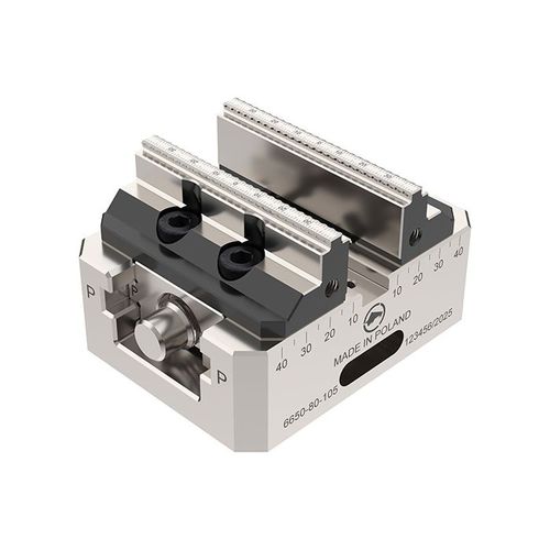 Étau pour machine-outil - 6650-125-310 - Bison S.A. - pour machine-outil 5 axes / pour fraiseuse / 5 axes