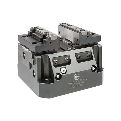 Étau pour machine-outil - 6740-160 HL - Bison S.A. - pour fraiseuse / à vis / de précision