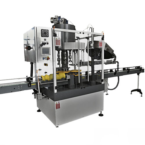 Bouchonneuse rotative - Capline ROT - Albertina Machinery spol. s.r.o. - à pression / multitête / automatique
