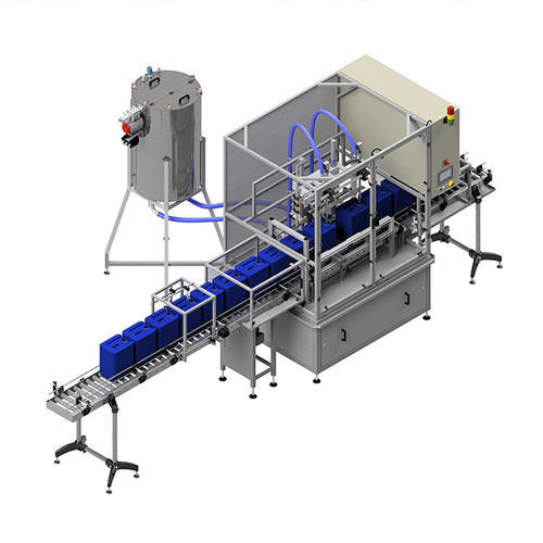 Remplisseuse automatique - Apollo WT series - Albertina Machinery spol. s.r.o. - semi-automatique / pour bidons / pour liquides
