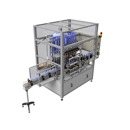 Remplisseuse totalement automatique - Apollo FM - Albertina Machinery spol. s.r.o. - de bouteilles / de seaux / pour bidons