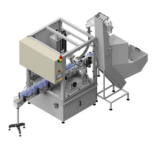 Bouchonneuse linéaire - CAPLINE CN - Albertina Machinery spol. s.r.o. - automatique / de bidons / pour bouteilles