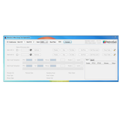 Logiciel de test - LSP-PSSW - Levtech Service  Production SRL - pour pompe à carburant / Windows