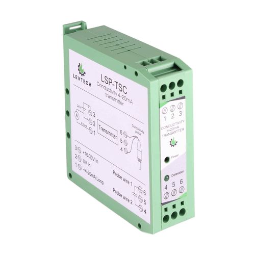 Transmetteur de conductivité pour eaux usées - LSP-TSC - Levtech Service  Production SRL - pour l'eau / 2 fils / 4-20 mA