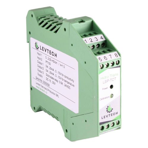 Transmetteur de conductivité avec mesure de température - LSP-TCT - Levtech Service  Production SRL - pour l'eau / 4-20 mA
