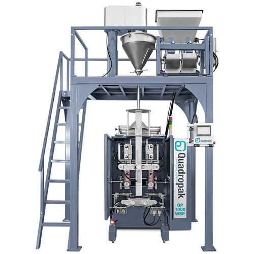 Ensacheuse verticale - QP-1000-WSP   - CMN MAKİNE ELEKTRİK GIDA OTOMOTİV SAN. TİC. LTD. ŞTİ. - V-FFS / automatique / pour poudres