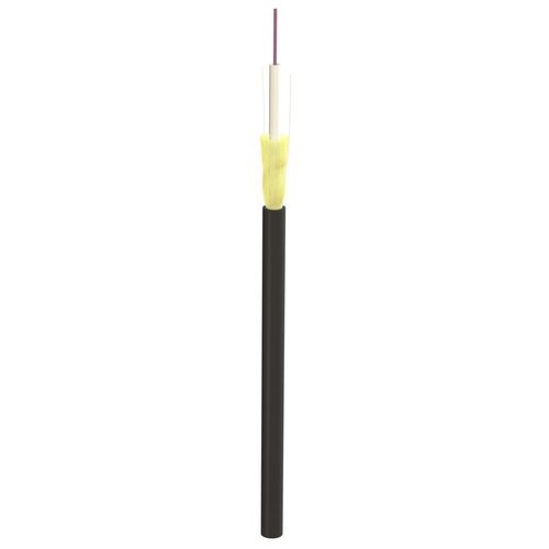 Câble optique de données - EE2202L - CABLESCOM - à retardateur de flamme / résistant aux UV / armé