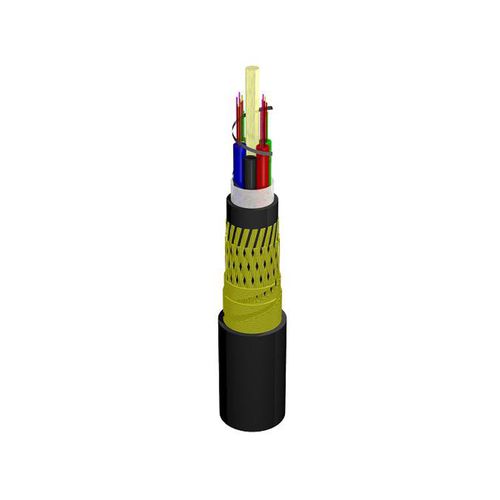Câble optique de données - EE6102P - CABLESCOM - ADSS / résistant aux UV / armé