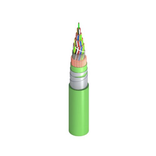 Câble électrique RF - EA470L0 - CABLESCOM - isolé / à retardateur de flamme / blindé