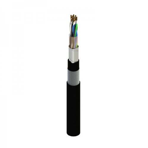 Câble électrique de données - EB111B6 - CABLESCOM - à retardateur de flamme / blindé / résistant aux UV