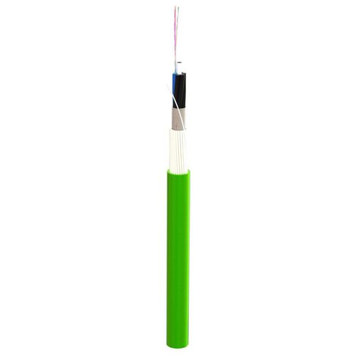 Câble optique de données - EE37N3H - CABLESCOM - blindé / à retardateur de flamme / résistant aux UV