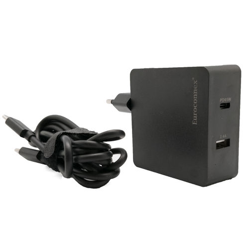 Alimentation électrique enfichable - 0107 - Electronic Grup, S.L - AC/DC / avec sortie USB / pour ordinateur portable