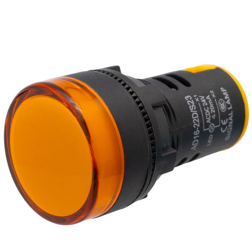 Voyant à LED - 4225-12 series - Electronic Grup, S.L - monté sur panneau / IP65 / rond