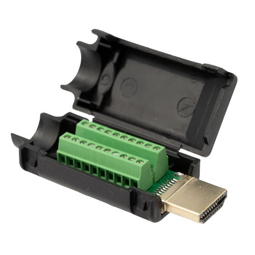 Connecteur HDMI - 0850 - Electronic Grup, S.L - audio/vidéo / rectangulaire / en ABS