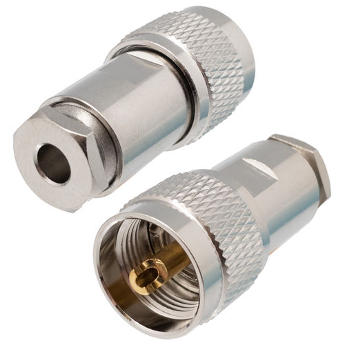 Connecteur RF - 1202 - Electronic Grup, S.L - UHF / mâle / UHF