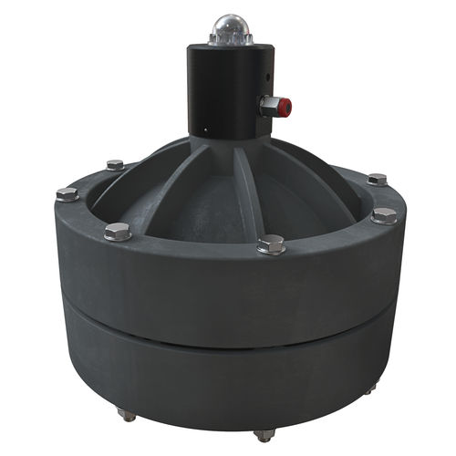 Amortisseur de pulsations à membrane - EQUAFLUX 200   - DEBEM SRL - pneumatique / automatique / pour pompe