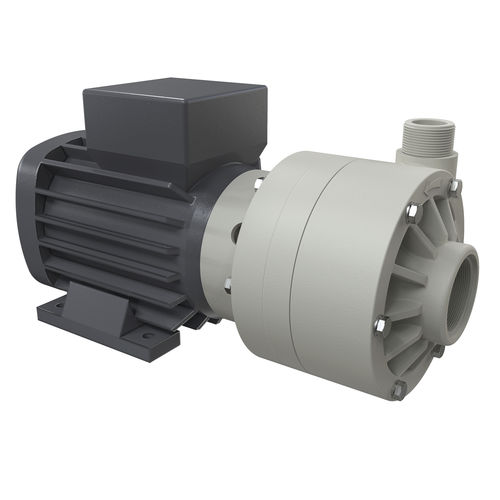 Pompe montage horizontal - MB 80   - DEBEM SRL - à soufflet / pour produits chimiques / avec moteur électrique