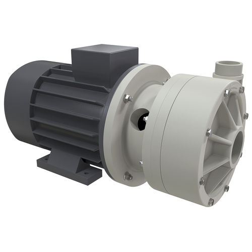 Pompe montage horizontal - MB 155   - DEBEM SRL - à soufflet / pour produits chimiques / avec moteur électrique