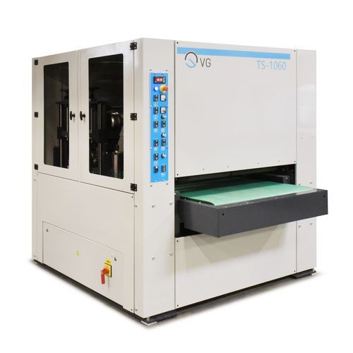 Machine de finition de métal - TS 1060 - 1330 - VG machines - pour tôle / pour aluminium / pour acier inoxydable