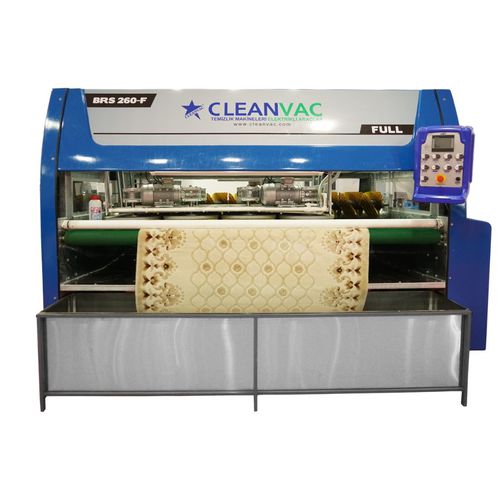 Machine de lavage à eau - BRS-F series - CLEANVAC - à brosse / automatique / pour l'industrie textile