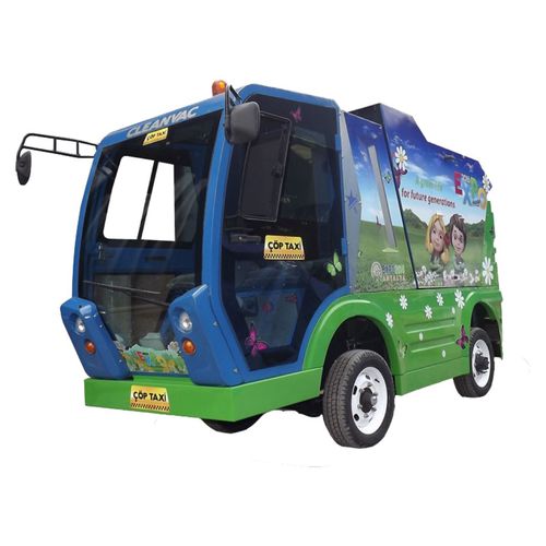 Benne à ordures ménagères chargement arrière - CT 1750 - CLEANVAC - électrique