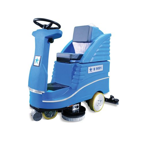 Balayeuse autolaveuse autoportée - B series - CLEANVAC - électrique / d'intérieur / avec une brosse