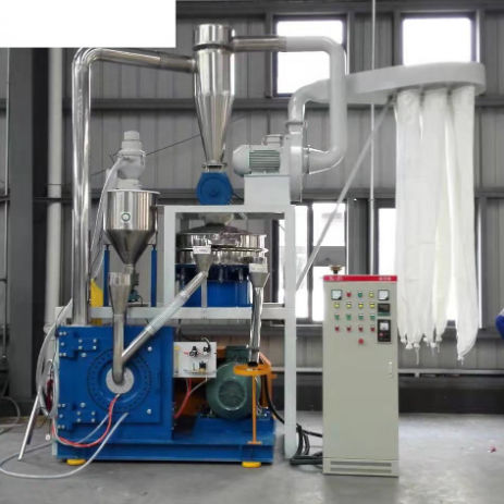 Pulvériseur pour matières plastiques - MF800 - Chengdu PURUI Polymer Engineering Company - à disques / vertical / pour le recyclage