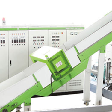 Détecteur de métaux pour convoyeur - Metal detector - Chengdu PURUI Polymer Engineering Company - pour matières plastiques / pour l'industrie du recyclage