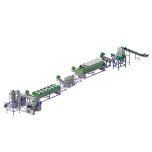 Ligne de lavage à eau - QXB series  - Chengdu PURUI Polymer Engineering Company - automatique / de film / pour sac