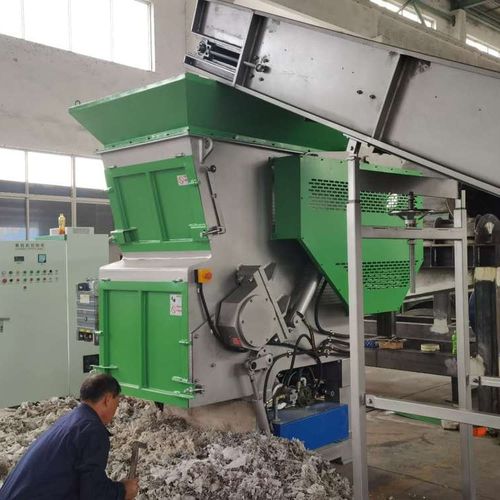 Déchiqueteur à 1 arbre - Chengdu PURUI Polymer Engineering Company - plastique