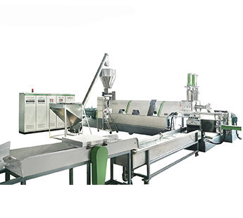 Unité de recyclage pour PE - SJ200/200 - Chengdu PURUI Polymer Engineering Company - pour HDPE / pour PP / avec granulation