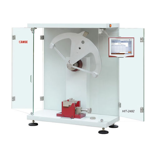 Mouton-pendule électronique pour tests selon Charpy - AMSE - pour plastique / IZOD / pour tests selon Charpy