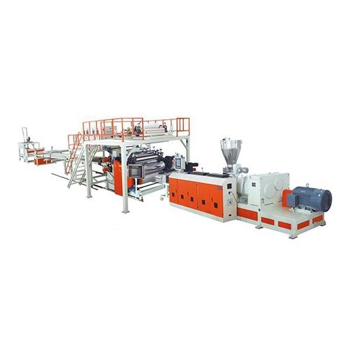 Ligne d'extrusion bivis conique - SJSZ 110/220 - Wuxi JKS Machinery Manufacturing Co.,Ltd - de plaques en matières plastiques / pour thermoplastiques / de plaque ondulée