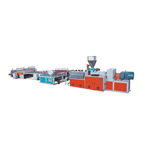Machine de fabrication pour panneau expansé - SJSZ 80/156 - Wuxi JKS Machinery Manufacturing Co.,Ltd - de sol en PVC / double / en continu