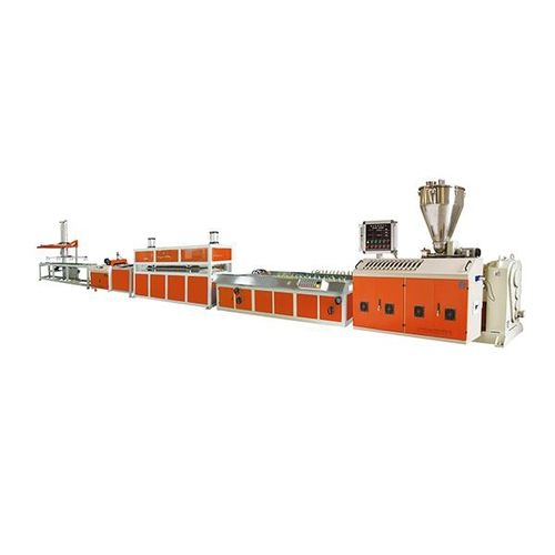 Ligne de production de profilés - SJSZ 65/132 - Wuxi JKS Machinery Manufacturing Co.,Ltd - de plaques de marbre / de tuiles ondulées en PVC / de tuiles en PVC