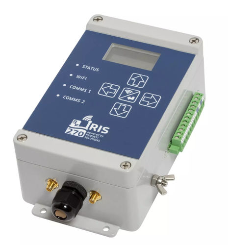 Enregistreur de données de débit - iRIS 270 - KISTERS - HyQuest Solutions - de puissance / sans fil / WiFi