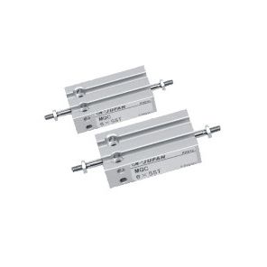Vérin pneumatique - MQ - Jufan Industrial Co., Ltd. - à double tige / double effet / compact