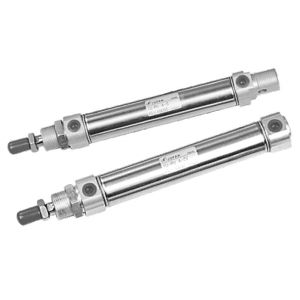 Vérin pneumatique - IU - Jufan Industrial Co., Ltd. - en acier inoxydable / ISO 6432 / standard