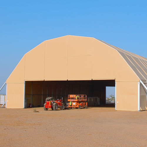 Hangar modulaire - AIS20 - VALL S.A.R.L. - démontable / d'aviation / isolé