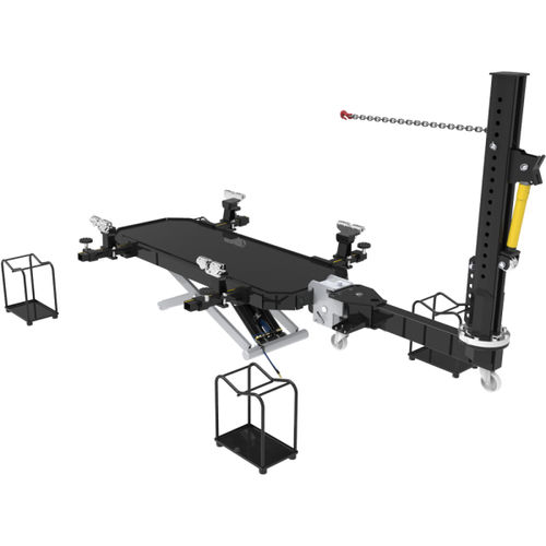 Banc de redressage 10 tonnes - QB 2000 - SDMR UG - 3 tonnes / avec pont élévateur / avec bras de traction