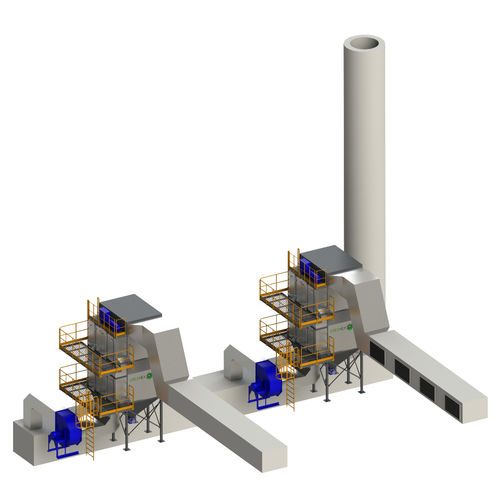 Système d'aspiration industriel - Greenex Eco - fixe