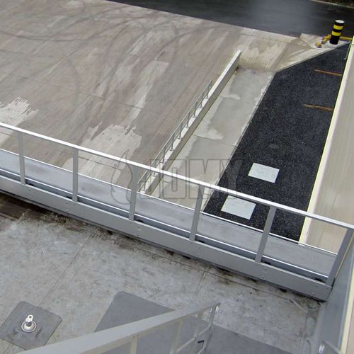 Rambarde en aluminium - JOMY SA - pour toiture métallique