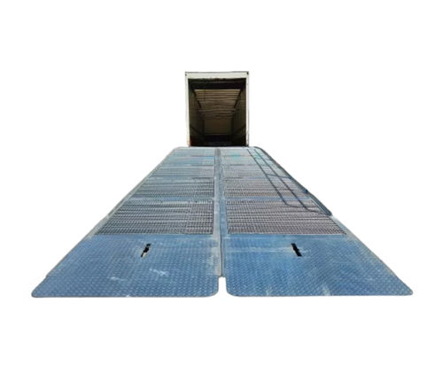 Rampe de chargement pour engin mobile - KING VERSION - AZ RAMP - à tôles / à plaques / pour plate-forme