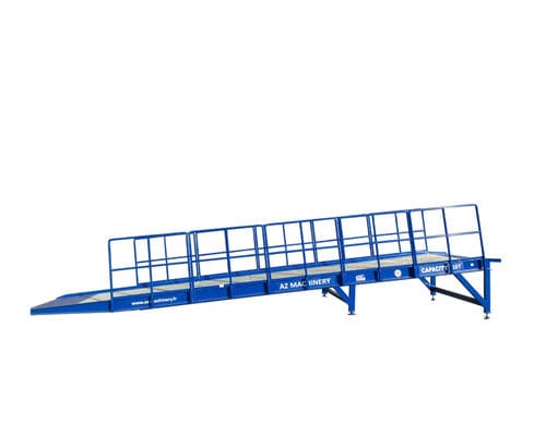 Rampe de chargement pour plate-forme - PRIME FIX 10-10 RL - AZ RAMP - de manutention / fixe / conteneur
