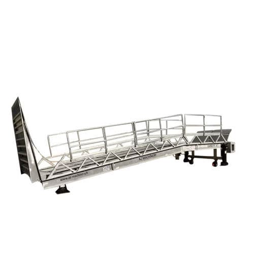 Rampe de chargement pour plate-forme - STAR- 8T-FULL GALVA - AZ RAMP - de manutention / de palettes / mobile