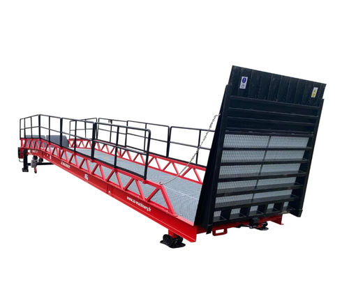 Rampe de chargement de pompe - STAR-OTC-8 T - AZ RAMP - de barquettes / mobile / hydraulique