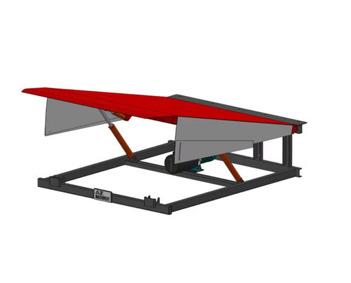 Niveleur de quai électrohydraulique - NQB-10T - AZ RAMP - hydraulique / vertical